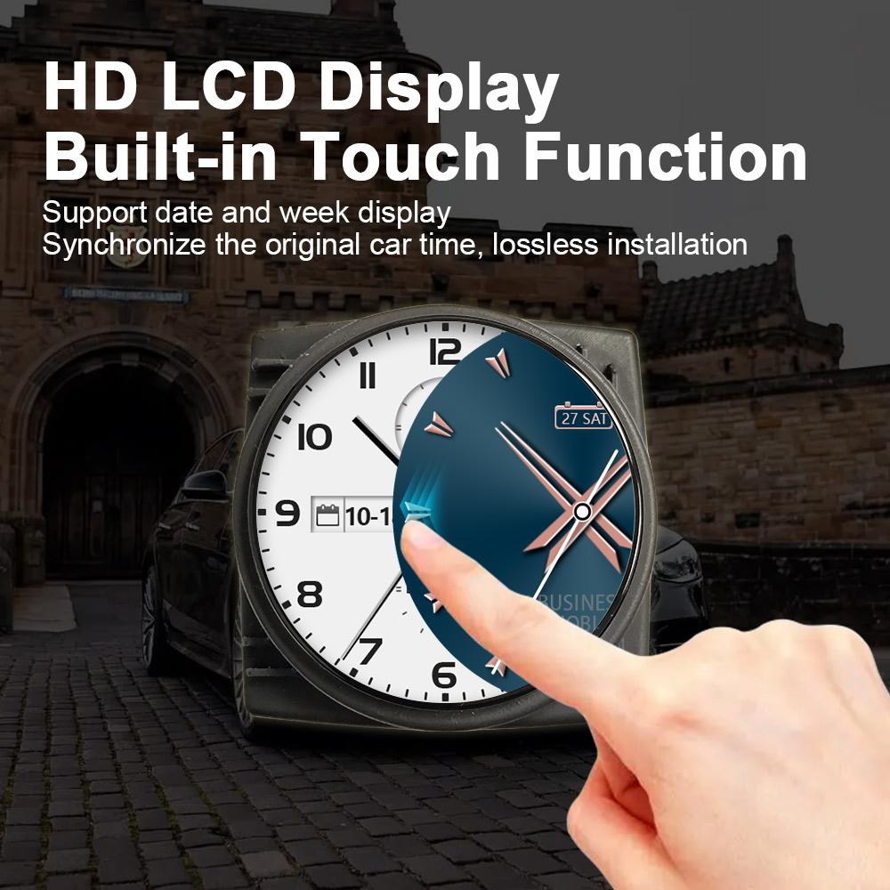 Upgrade Touch Screen LCD Car Smart Clock For Mercedes Benz W205 W213 W222 W463