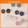 Versatile Geometric Heart Moon Star Earrings For Women In Multiple Colors