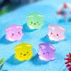 10Pcs Mini Luminous Octopus Animal Miniatures Diy Resin Ornament Fairy Garden Decoration Moss Terrarium Micro Landscape