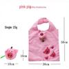 Cartoon Animal Drawstring Shopping Bag, Thick Polyester Foldable Reusable Storage Gift Bag, Customizable Tote Bag
