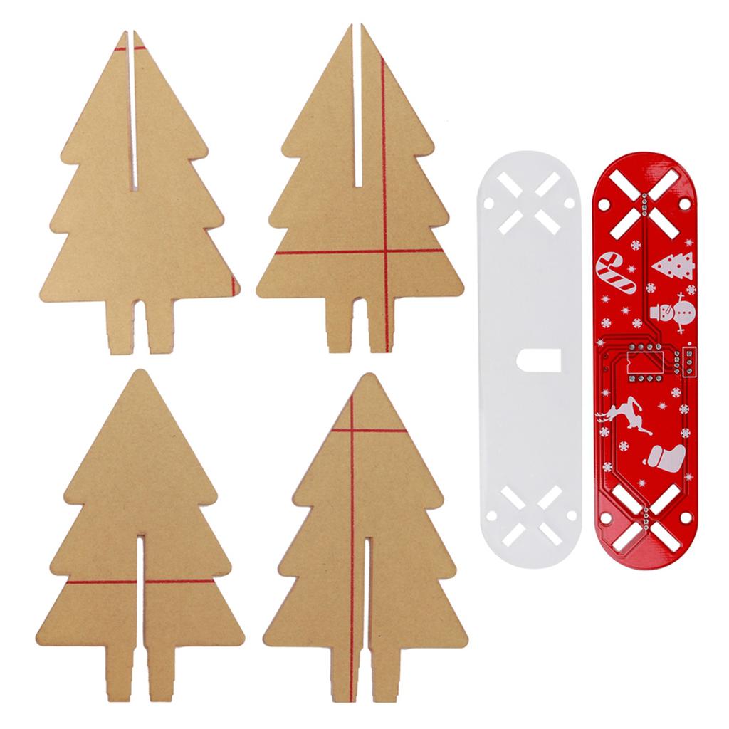 3-Dimensional Christmas Tree Electronic LED Gradient Kit for Home Christmas Party Decoration