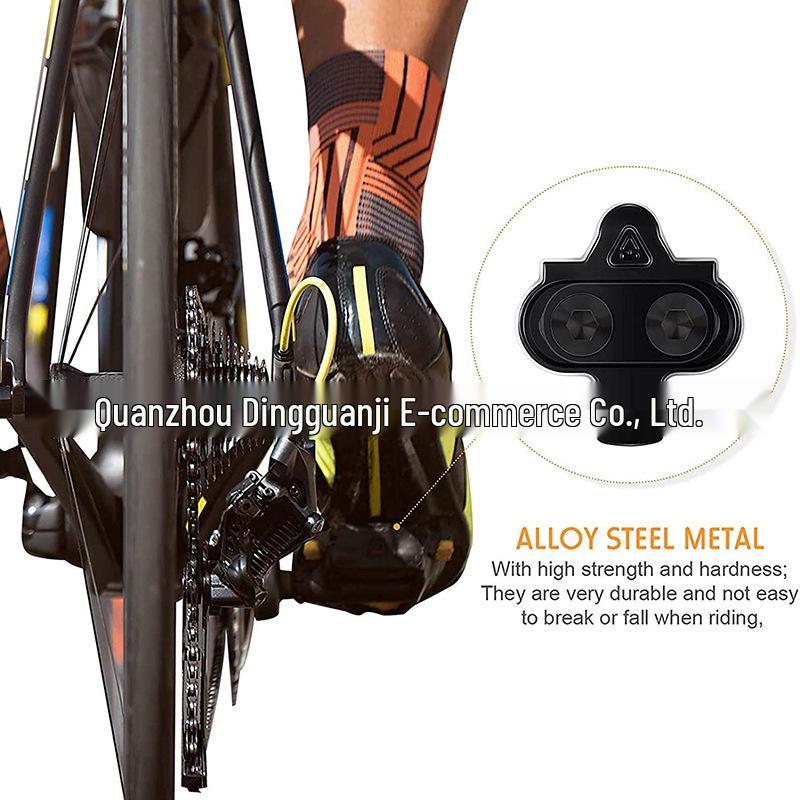 Mountain Cycling Shoes with SPD Cleats, Compatible with SHIMANO Pedals and SH51 Locks.