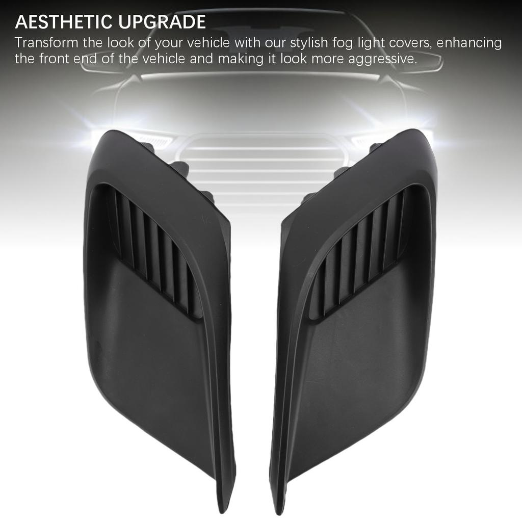 1 Pair Fog Light Cover MA1039122 Left Right Front Bumper Fog Lamp Frame Replacement for 3 Sport 2014-2016 BHN150C21A BHN150C11A