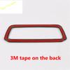 For BMW 3 Series G20  - 2024 Carbon Fiber Style Car Interior Headlight Switch Frame Cover Sticker Trim Decoration Sticker