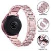 Bransoletka z diamentami dla Huawei GT 6 5 4 46mm 41mm Pasek Metalowy Damski Pasek dla Huawei Watch 5 4 4Pro 3 3Pro GT6 Pro GT5 GT4 GT3 GT2e