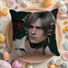 Muscle Leon K-Kennedys Cushion Cover Short Plush Double-Sided Printing Home Machine Washable In Warm Winter Pillow Case