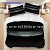 Koenigsegg Jesko Elegance Set a tre pezzi (1 * copripiumino + 2 * federa, senza nucleo) Copripiumino e federa 2D piatti Morbidi e comodi