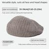 Keep Warm Women Knitted Beret Plush Painter Artist Hats Vintage Warm Knit Cap  Creative Gift