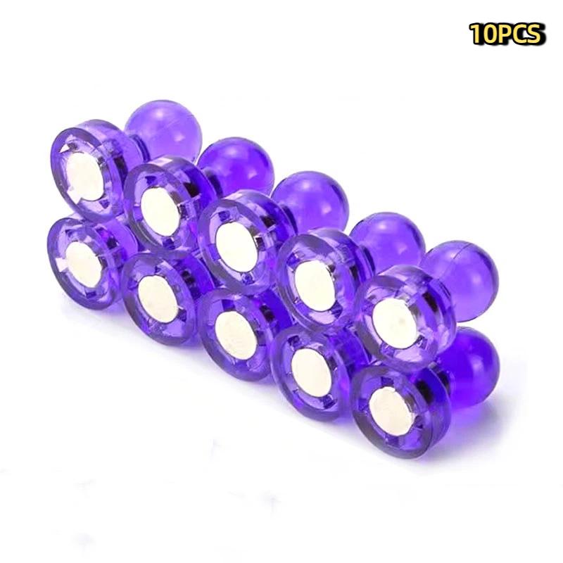 Strong Neodymium Noticeboard Pin Magnets Fridge Diy Whiteboard Uses In Office Advertising Education And Other Pur 10Pcs