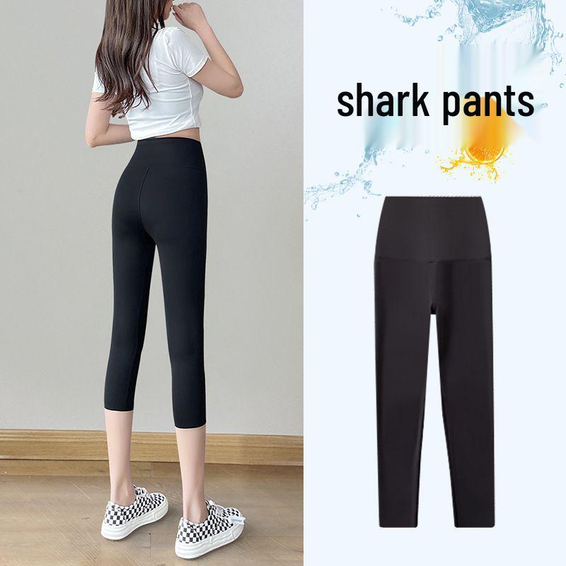 

Women s Summer Yoga Pants: Slim-Fit 7/8-Length Style for Petite and Plus Sizes, Ideal for Spring and Autumn. L 80-105 jin