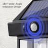 Solar   Outdoor Motion Sensor Wall Lamp 3 Lighting Modes Waterproof Lantern for Yard Garden Camping Decor