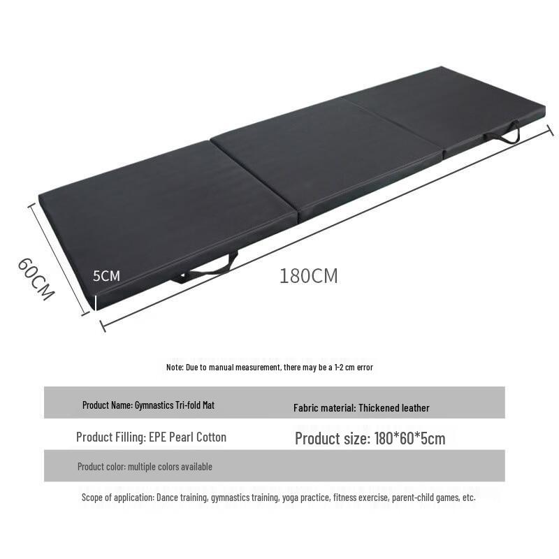 Datangyu 3-Fold Gymnastics and Exercise Mat