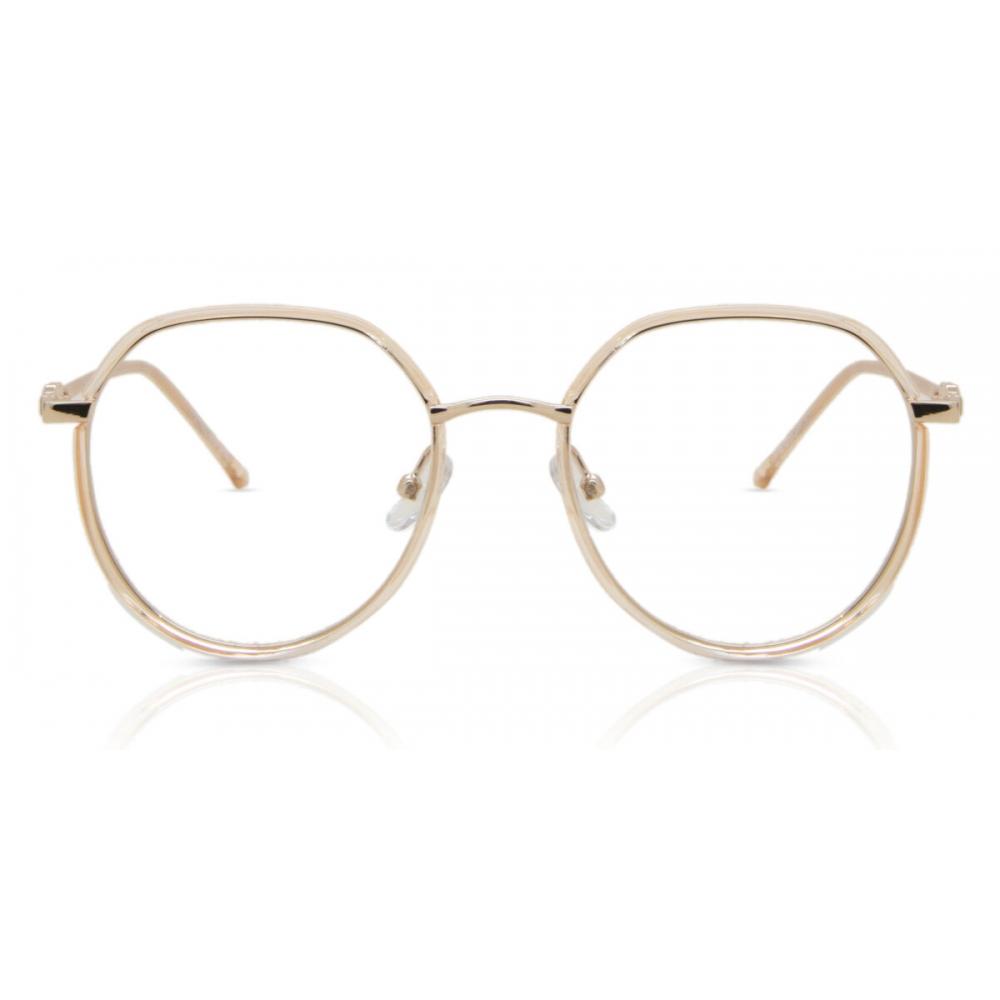 

Full Rim Oval Transparent Brown Rose Gold Smartbuy Collection Ulrich Mtr 95e Fashion Unisex Eyeglasses Brown Rose Gold/51-19-143