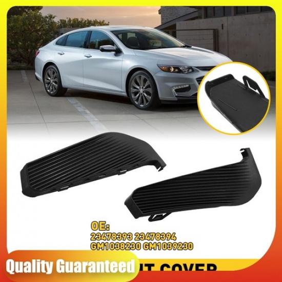 Fog Light Covers Left & Passenger Side Set of 2 For 2016-2018 Chevrolet Malibu