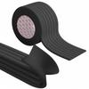 Letics Parking Cushion Wheel Stopper Garage Protector Corner Guard Fence Wall Garage Pillar Protection Self-Adhesive Type 8cm Wide X 5m Long (Black)
