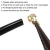 100Pcs 6-17mm Car Truck Spring Clips Spring Driven Water Pipe Fastener Air Tube Clamp  Metalworking