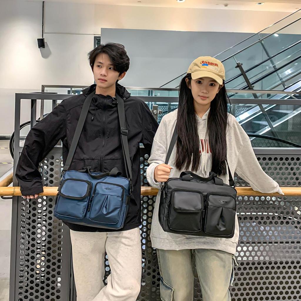 Business Handbag Outdoor Travel Commuting Meeting Short Trip Messenger Bag Large Storage Briefcase Tote Pack