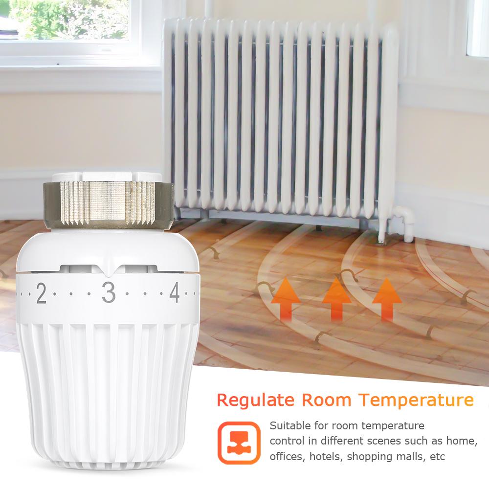 Thermostatic Radiator Valve Constant Temperature Controller Frost Proof Function Room Heating Device Indoor Temperature