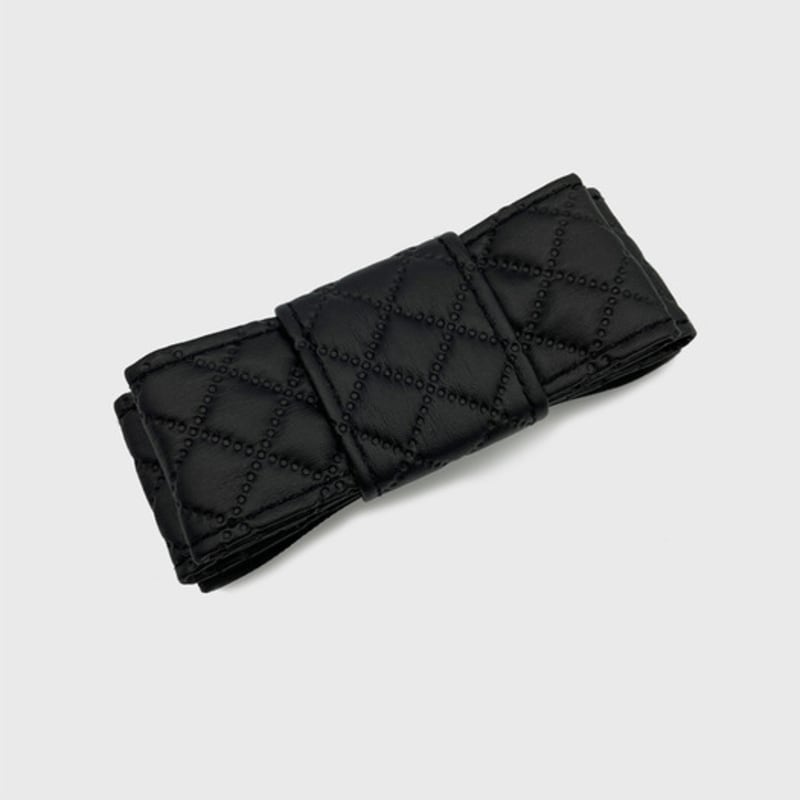 Jean Paul Clarisse Quilted Square Ribbon Pin JP-21-032AB