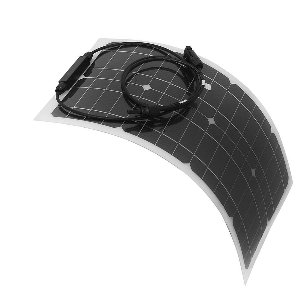 25W Portable Solar Panel Flexible Outdoor RV Boat Solar Panel Power Supply