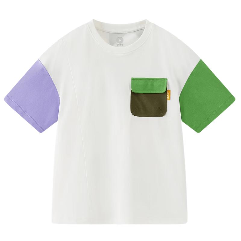MQD Boys  Moisture-Wicking Antibacterial Short-Sleeve T-Shirt 120cm