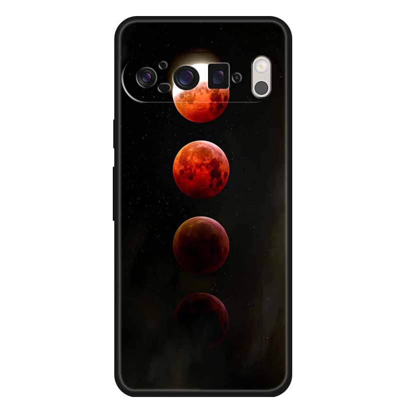 For Google Pixel 10 Pro XL 5G Case Lovely Cat TPU Black Soft Silicone Back Cover Flowers Shockproof Bumper Coque 6.8" Phone Case