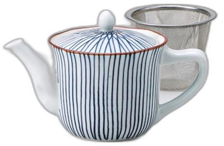 Small Senjiku Blue X 8 X Pot Setomonohonpo Pot, (U) [8 10cm, 270cc]