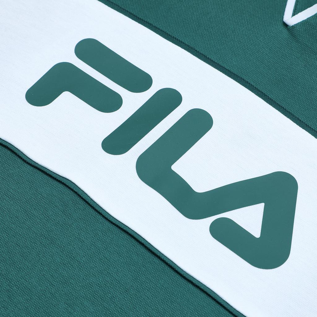 FILA 2023 Summer Casual Short Sleeve Polo Shirt Women tops Cats-Eye-Green A11W323115F-TQ
