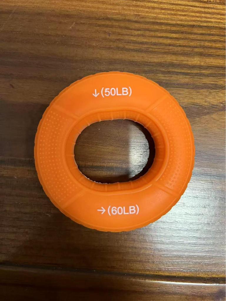 Silicone Grip Ring for Hand and Wrist Strengthening - Dual Resistance for Rehabilitation and Training