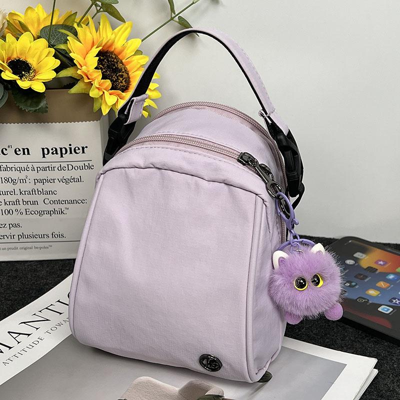 

Дофаминовая сумка-ракушка женская новая легкая портативная сумка-мессенджер модная простая универсальная холщовая наплечная сумка Without pendant фиолетовый