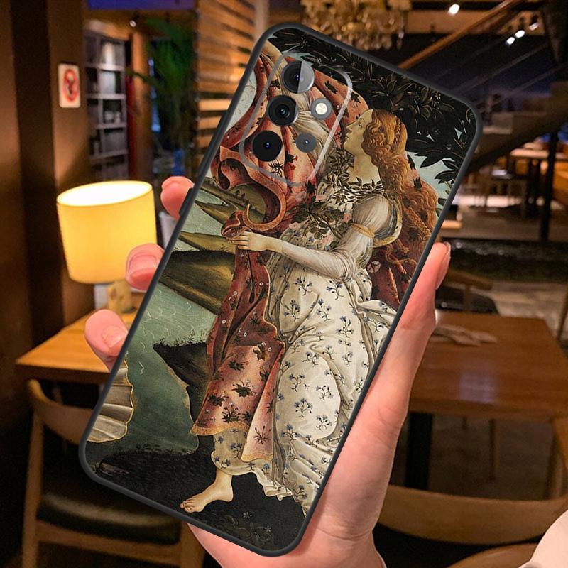 Art Paintings The Birth Of Venus Case For Samsung Galaxy A54 A34 A14 A52 A32 A12 A13 A33 A53 A15 A16 A36 A56 A26 A06 A35 A55
