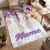 HUNTRIX (77) Personalized Name Office Carpet Stylish Decor for Living Room Bedroom Kitchen
