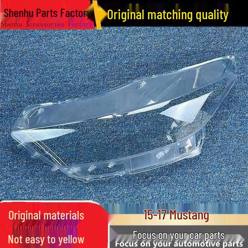 15-17 Ford Mustang Transparent Headlight Cover Standard Driver Side without Glue