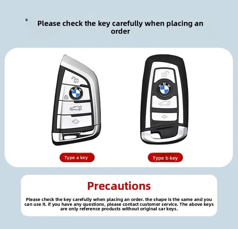 Sakura Pink Tpu for BMW X1 X3 X4 X5 X6 F15 F16 G30 3 5 7 Series G11 F48 Remote Smart Auto Car Key Case Cover Keyring Accessories xg7