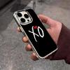 Die W-Weeknd XO Sänger Handyhülle Für IPhone 17 Air 16 E 15 14 13 12 11 Plus Pro Max Galvanisiert Transparent Weiche Hülle