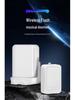 Wireless Battery-Powered Doorbell with Strong Flash, Service Call Button for Hearing Impaired and Elderly, Optional Mute Function.