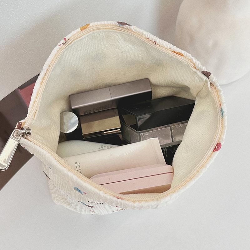 Cute Little Bear Rabbit Makeup Bag Portable Women Storage Bag Travel Large Capacity Cosmetic Organizer Pouch