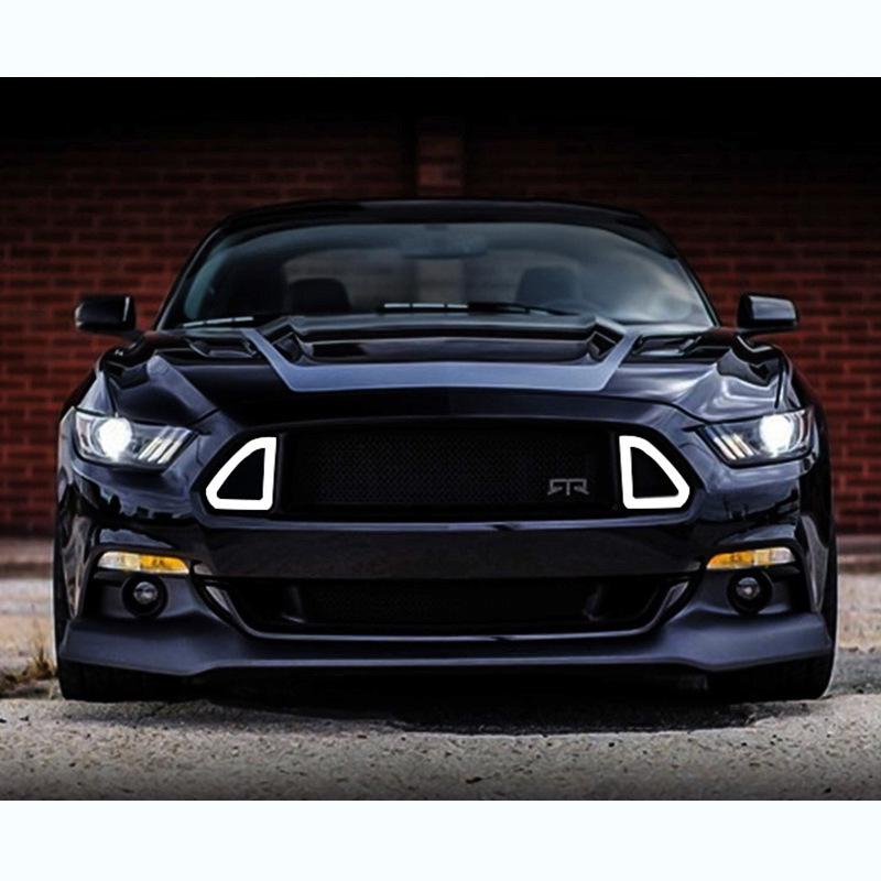 LED-Enhanced Pig Nose Grille for 2015-2017 Ford Mustang
