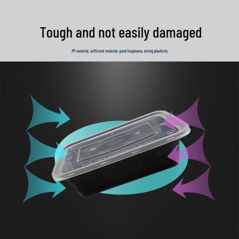 750ml Disposable Rectangular Food Containers