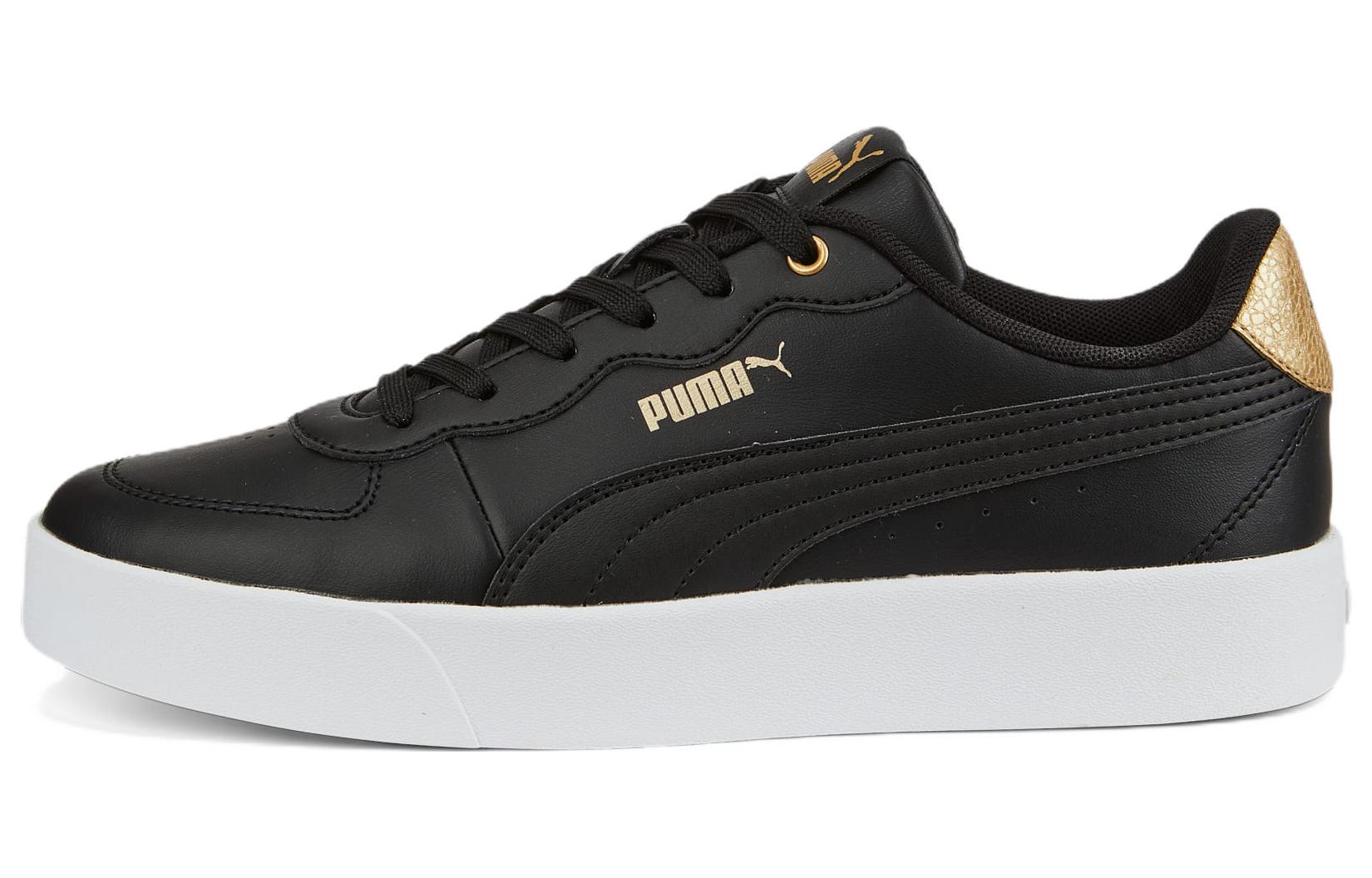 PUMA Skye Clean Distressed Black White Women s 386666-01 35.5