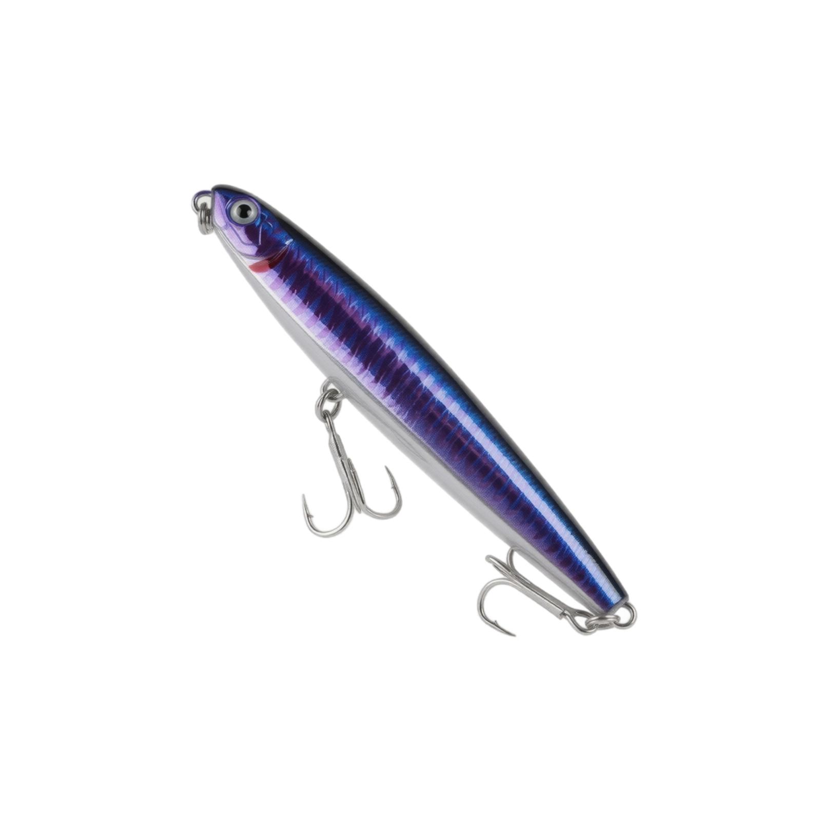 Fishing Lure Pencil Bait 14g Sinking Long Cast Bait with Enhanced Blood Groove Hook for Freshwater and Saltwater Fishing one size