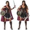 Halloween Mittelalterliche Krieger Xena Kostüm Damen Römische Prinzessin Spartaner Gladiator Soldat Cosplay Kostüm