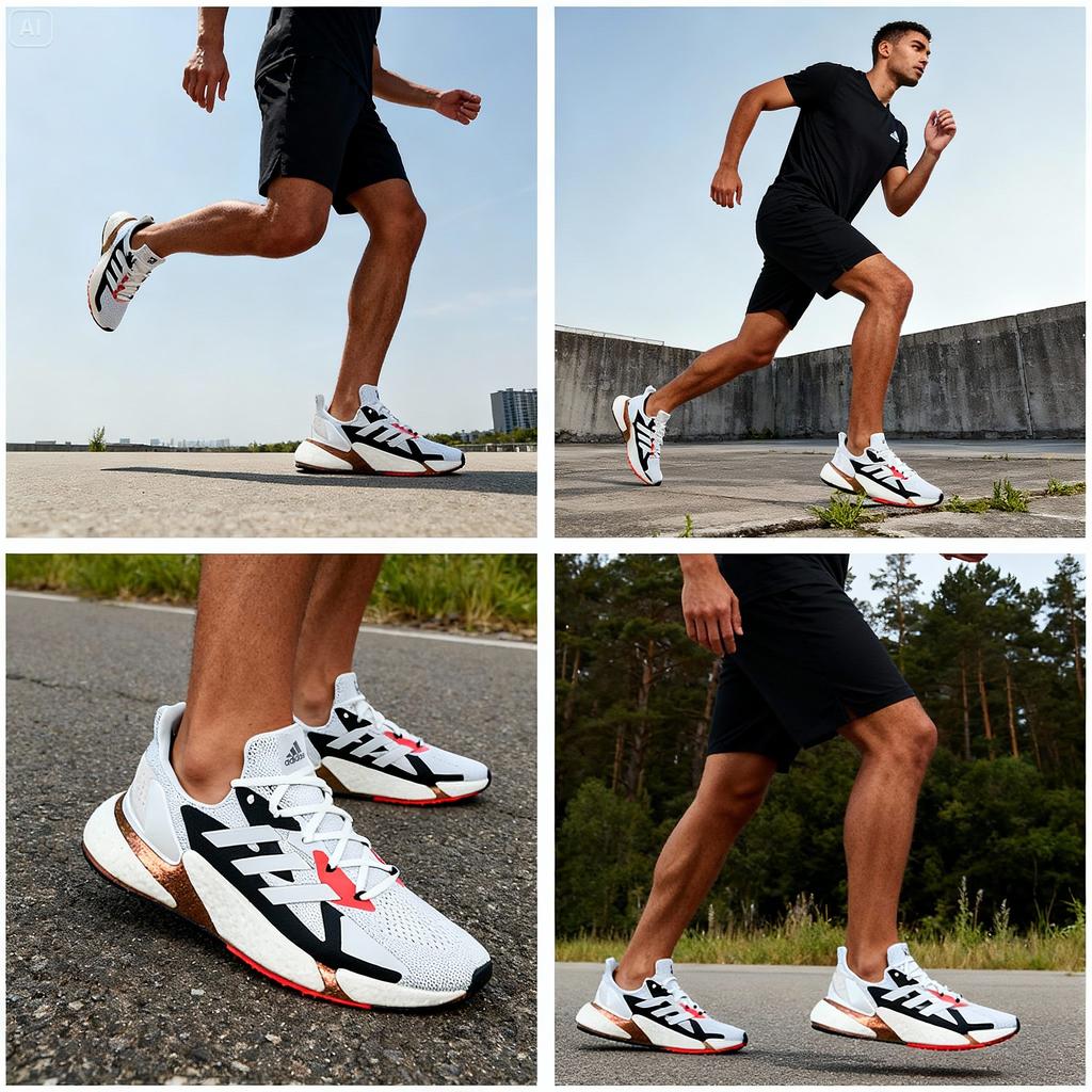 adidas X9000L4 Boost - Herren Laufschuhe Sneakers Weiß Fitness Schuhe FW8388 ORIGINAL