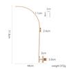Baby Wooden Bed Bell Bracket Mobile Hanging Rattle Toys Crib Bracket Hanger Baby Crib Mobile Bed Bell Toy Holder Arm Bracket