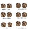 1 Pair Leopard Print Sheer Gauze Shoe Laces for Women Casual Shoes Sneakers 4CM Width Decorative Shoelaces Shoestrings