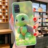Cartoon Sea Turtle Tortoise Cover Phone Case For Samsung Galaxy A12 A22 A32 A52 A72 A02S Phone Case Note 20 Ultra 10 S10 Plus A5