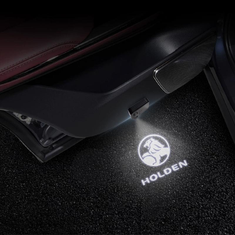 LED HSV Lion Logo Car Door Courtesy Light Projector Welcome Lamp For Holden Trailblazer Commodore Colorado GTS Special Vehicle