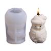 Christmas Theme Silicone Mold Snowman Silicone Mould For Handmade Soap Making Epoxy Resin Craft J0MC