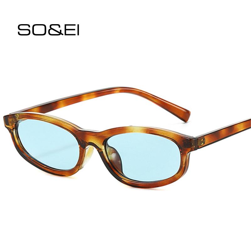 SHAUNA Fashion Small Cat Eye Women Sunglasses Retro Yellow Blue Shades UV400 Men Trending Sun Glasses