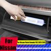 TPE co-pilot glove box storage mat car interior storage modification product accessories For Nissan Patrol Armada Y63 2025 2026